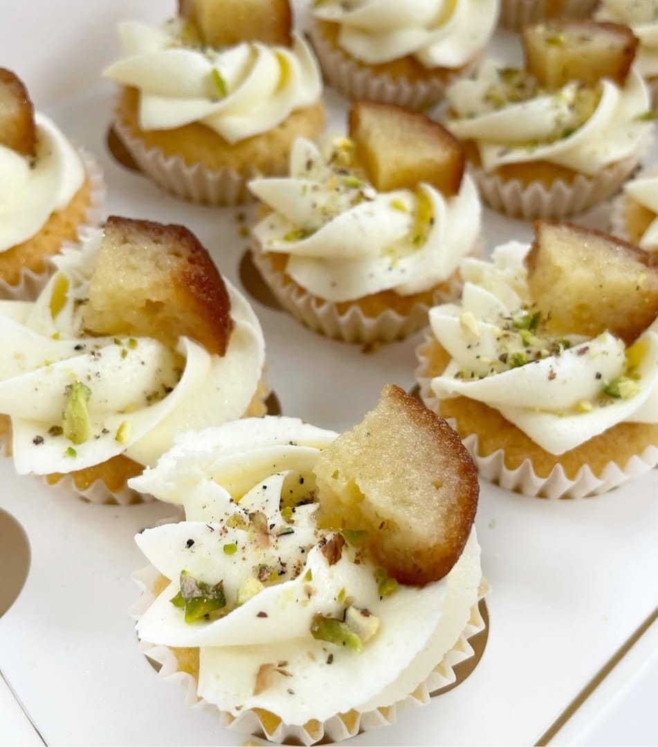 Pistachio Cupcakes
